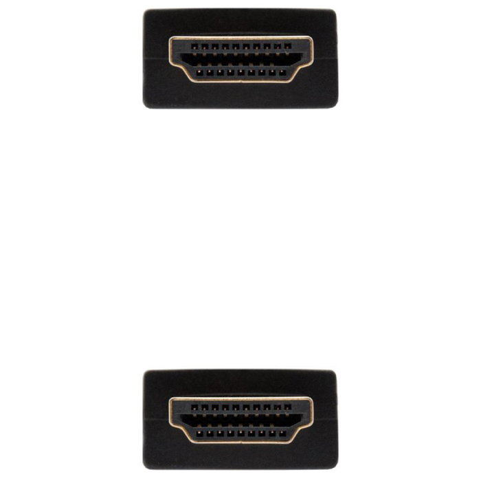 Nanocable Cable HDMI V2.0 4K@60Hz 18Gbps, 1 m, Negro Nanocable Cable HDMI V2.0 4K@60Hz 18Gbps, 1 m, Negro